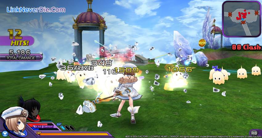 Hình ảnh trong game Hyperdimension Neptunia U: Action Unleashed (screenshot)