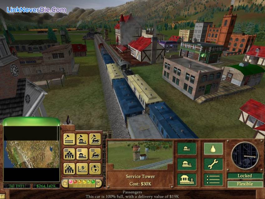 Hình ảnh trong game Railroad Tycoon 3 (screenshot)