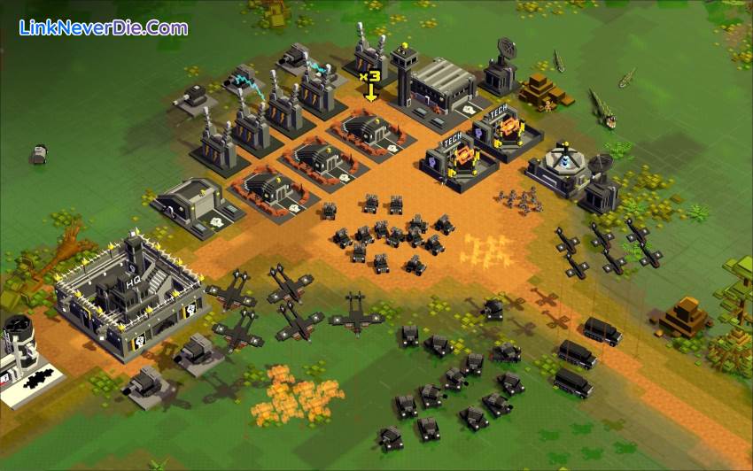 Hình ảnh trong game 8-Bit Armies (screenshot)