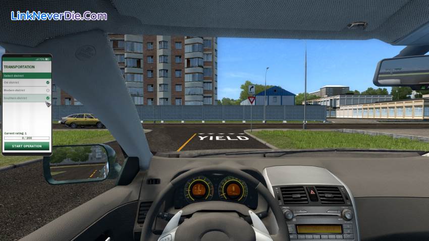 Hình ảnh trong game City Car Driving (screenshot)