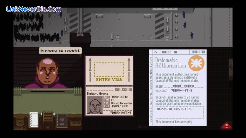 Hình ảnh trong game Papers, Please (screenshot)