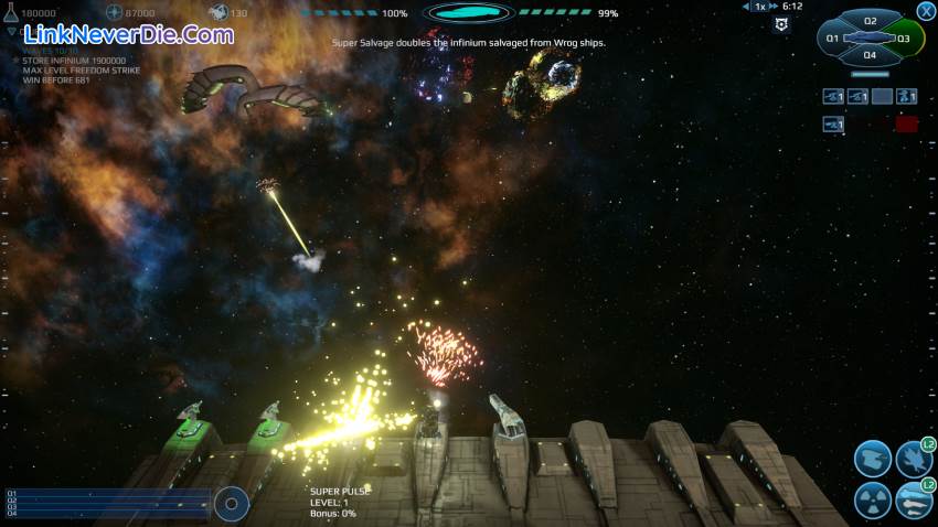 Hình ảnh trong game Infinium Strike (screenshot)