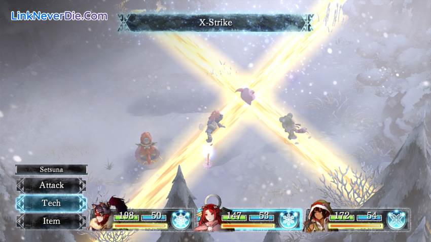 Hình ảnh trong game I am Setsuna (screenshot)