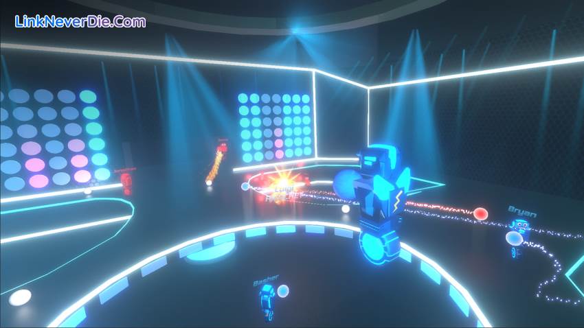 Hình ảnh trong game Robot Roller-Derby Disco Dodgeball (screenshot)