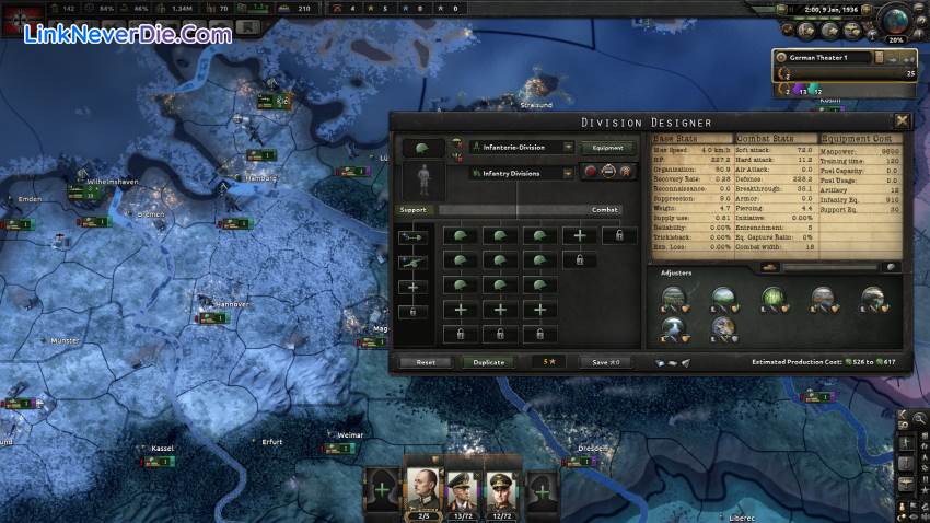 Hình ảnh trong game Hearts of Iron IV (screenshot)