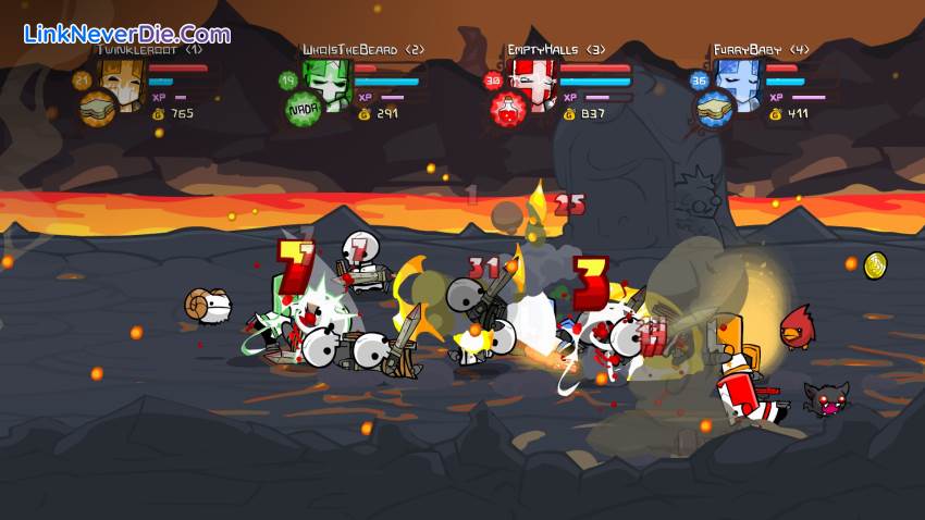 Hình ảnh trong game Castle Crashers (screenshot)