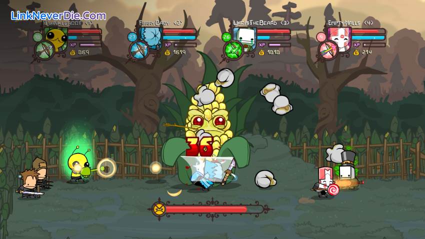 Hình ảnh trong game Castle Crashers (screenshot)