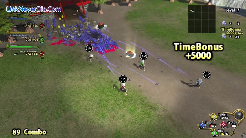 Hình ảnh trong game Diorama Battle of NINJA (screenshot)