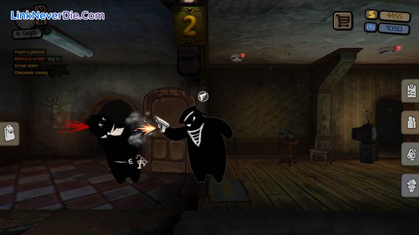 Hình ảnh trong game Beholder (screenshot)