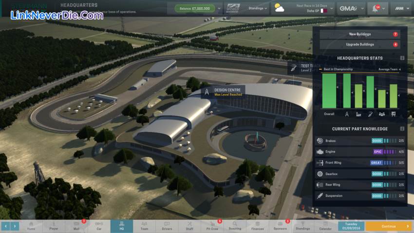 Hình ảnh trong game Motorsport Manager (screenshot)