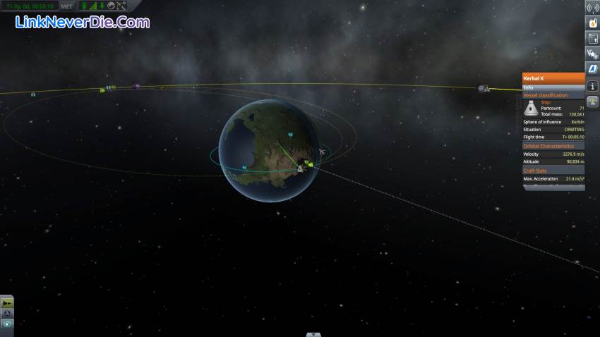 Hình ảnh trong game Kerbal Space Program (screenshot)