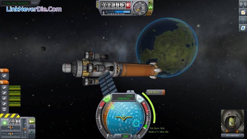 Hình ảnh trong game Kerbal Space Program (screenshot)