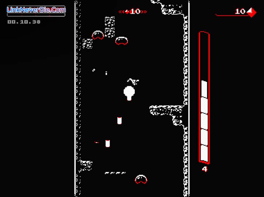 Hình ảnh trong game Downwell (screenshot)