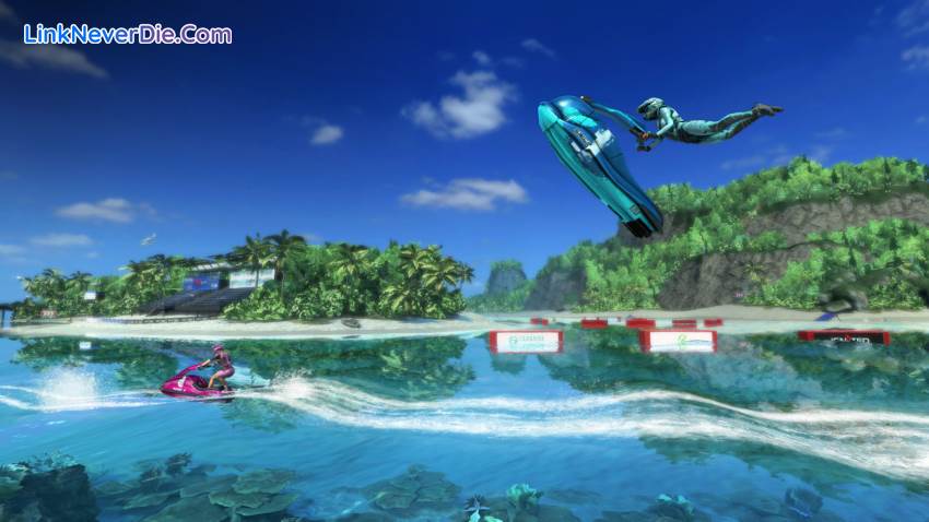 Hình ảnh trong game Aqua Moto Racing Utopia (screenshot)