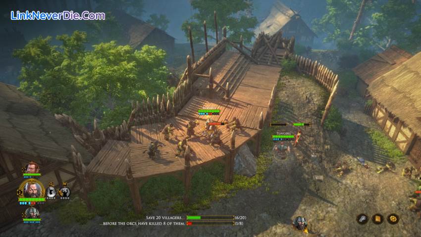 Hình ảnh trong game The Dwarves (screenshot)