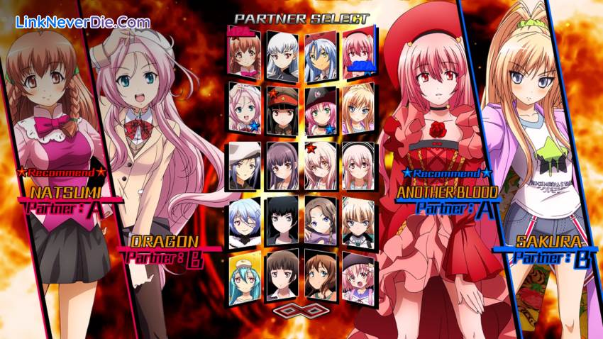 Hình ảnh trong game Nitroplus Blasterz: Heroines Infinite Duel (screenshot)