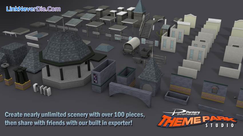 Hình ảnh trong game Theme Park Studio (screenshot)