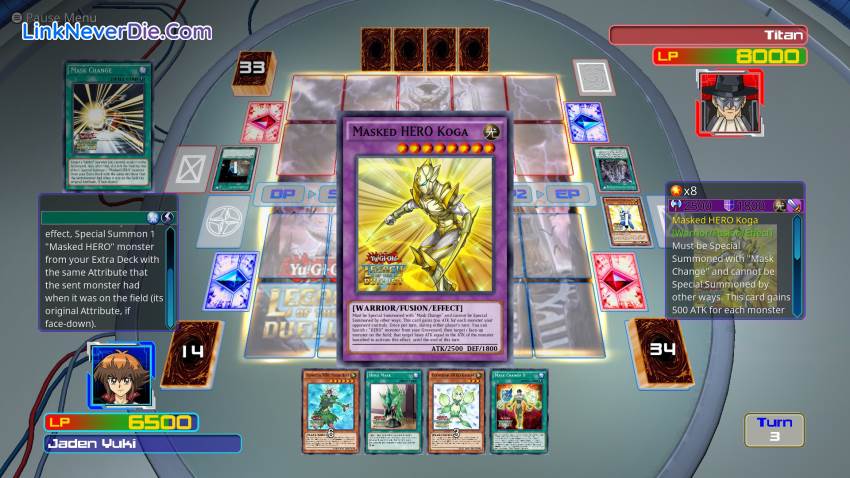 Hình ảnh trong game Yu Gi Oh! : Legacy of the Duelist (screenshot)