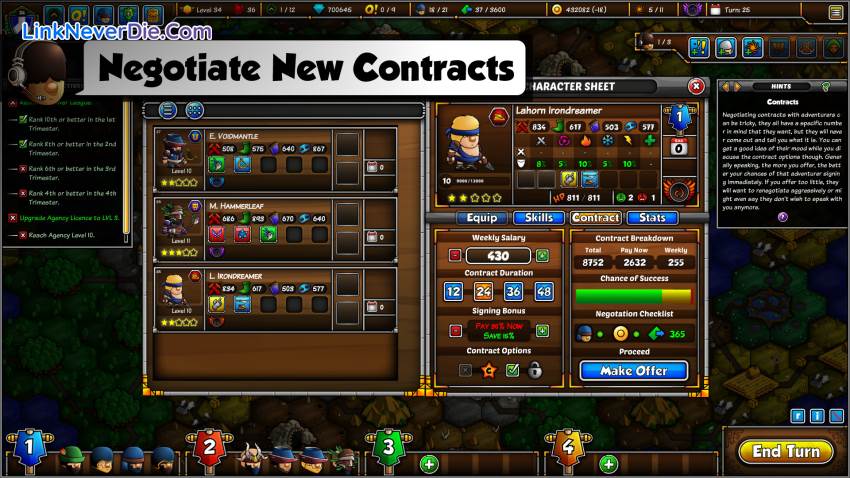 Hình ảnh trong game Epic Manager (screenshot)