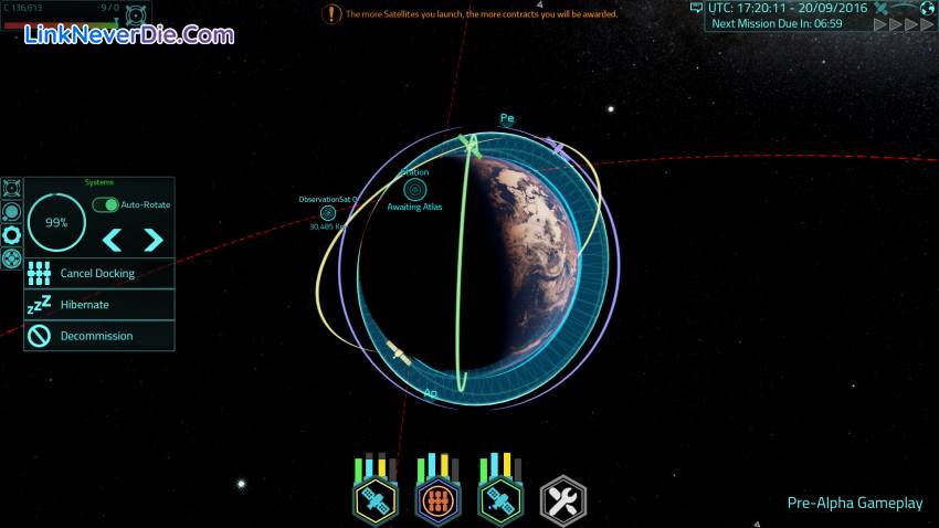 Hình ảnh trong game Satellite Command (screenshot)