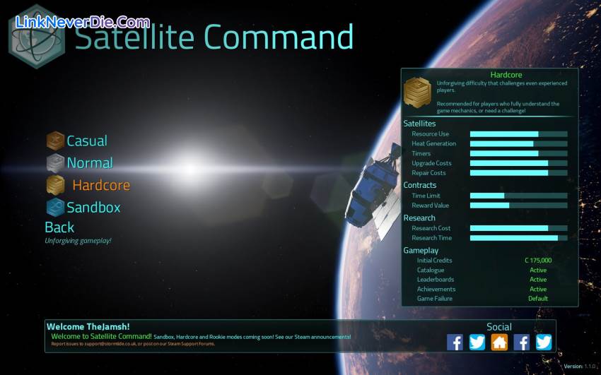 Hình ảnh trong game Satellite Command (screenshot)