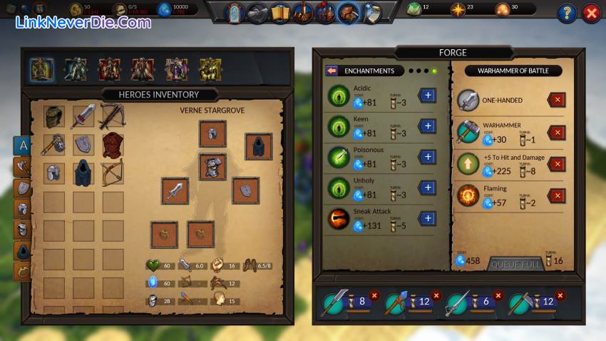 Hình ảnh trong game Planar Conquest (screenshot)