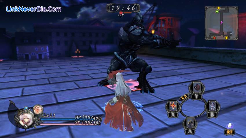 Hình ảnh trong game Nights of Azure (screenshot)