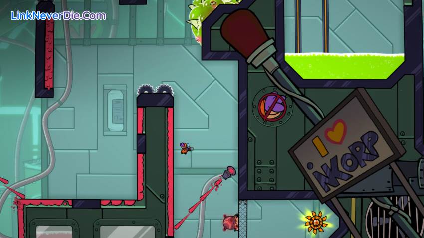 Hình ảnh trong game Splasher (screenshot)