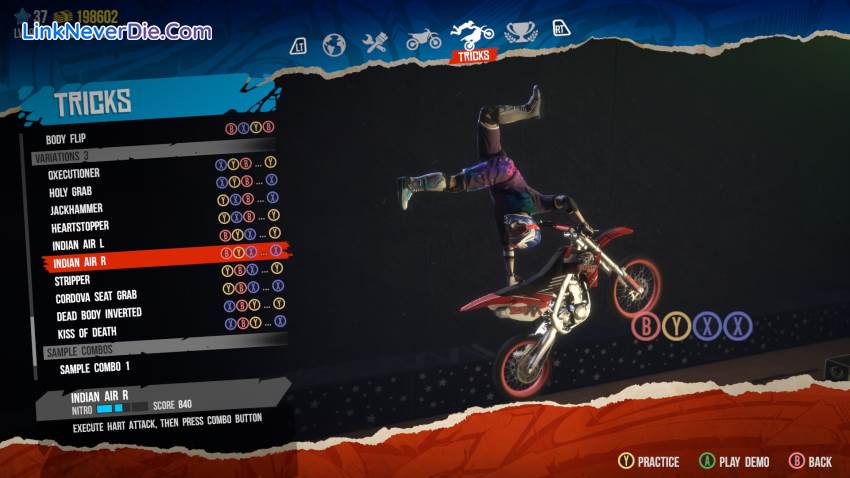 Hình ảnh trong game MX Nitro (screenshot)