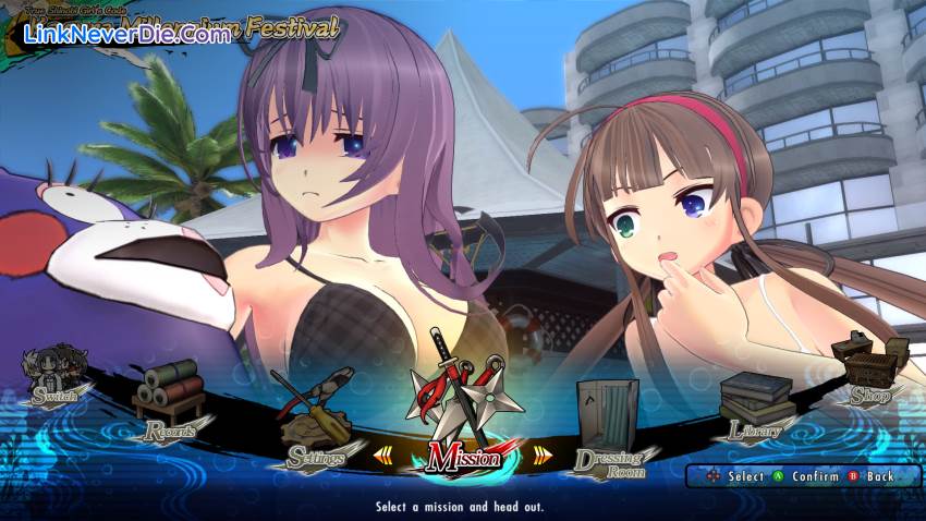 Hình ảnh trong game Senran Kagura Estival Versus (screenshot)