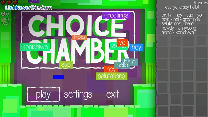 Hình ảnh trong game Choice Chamber (screenshot)