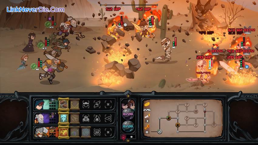 Hình ảnh trong game Has-Been Heroes (screenshot)