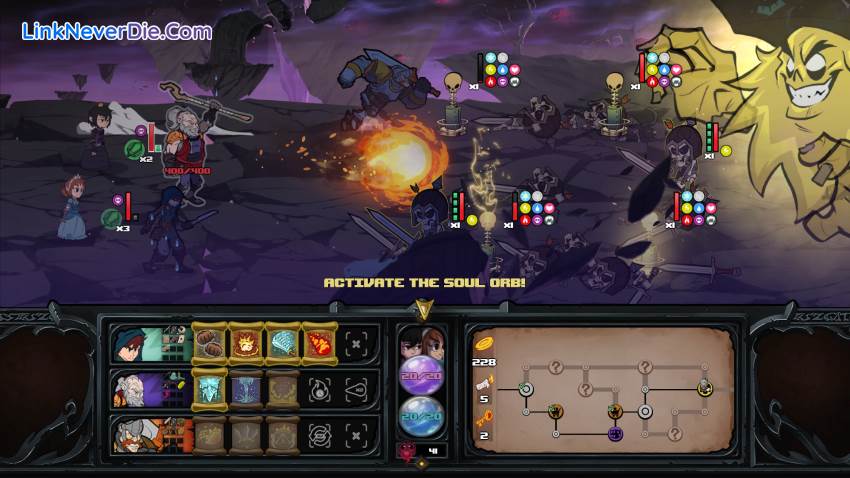 Hình ảnh trong game Has-Been Heroes (screenshot)