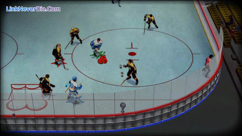 Hình ảnh trong game Old Time Hockey (screenshot)