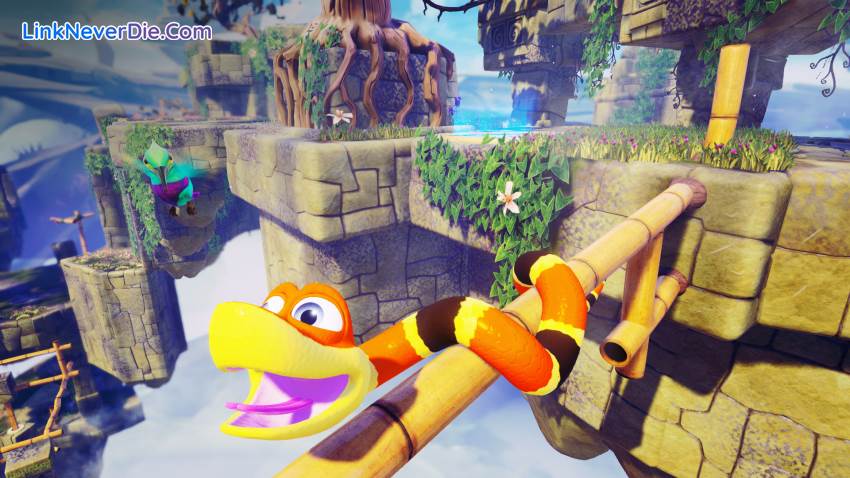 Hình ảnh trong game Snake Pass (screenshot)