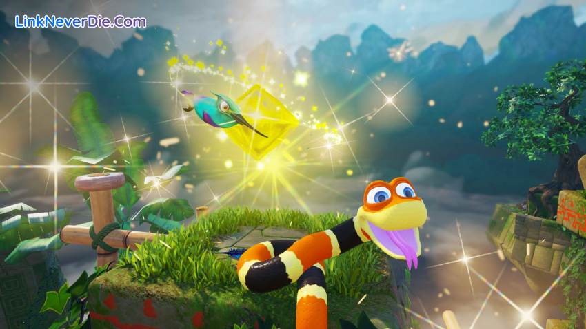 Hình ảnh trong game Snake Pass (screenshot)