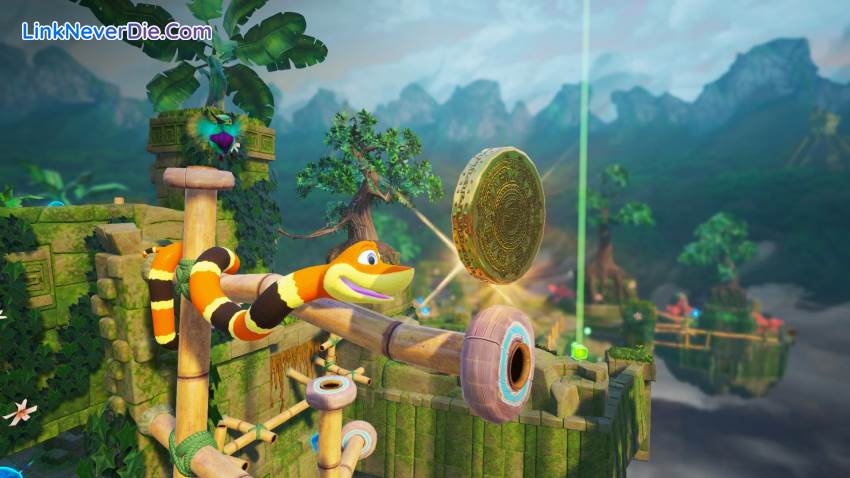 Hình ảnh trong game Snake Pass (screenshot)