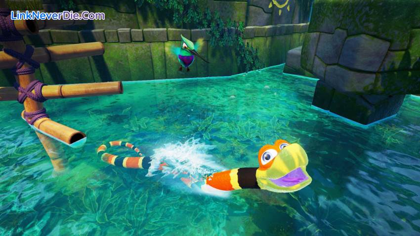 Hình ảnh trong game Snake Pass (screenshot)