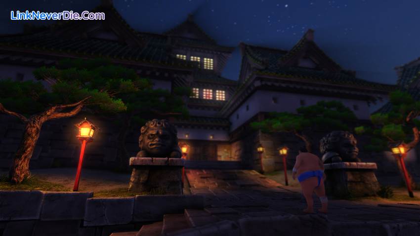 Hình ảnh trong game Sumoman (screenshot)