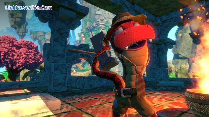 Hình ảnh trong game Yooka-Laylee (screenshot)