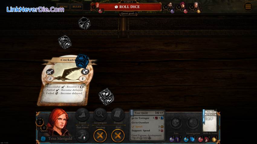 Hình ảnh trong game The Witcher Adventure Game (screenshot)