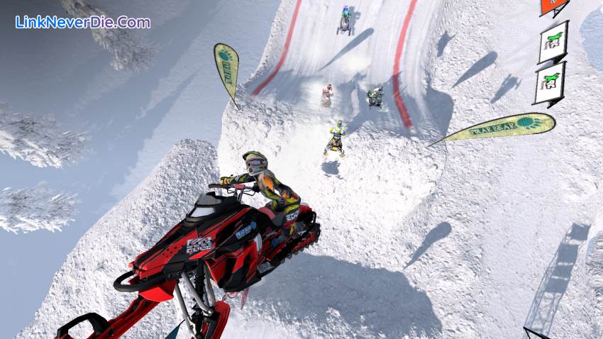 Hình ảnh trong game Snow Moto Racing Freedom (screenshot)