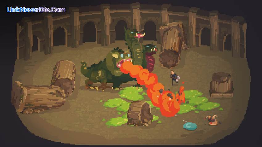 Hình ảnh trong game Crawl (screenshot)