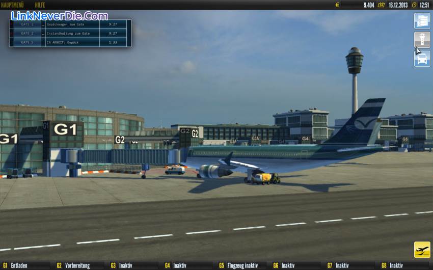 Hình ảnh trong game Airport Simulator 2014 (screenshot)