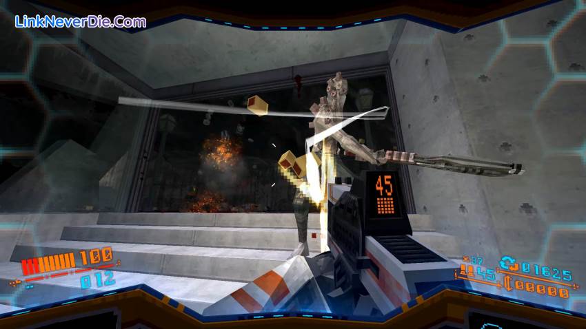 Hình ảnh trong game STRAFE (screenshot)