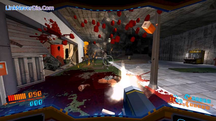 Hình ảnh trong game STRAFE (screenshot)