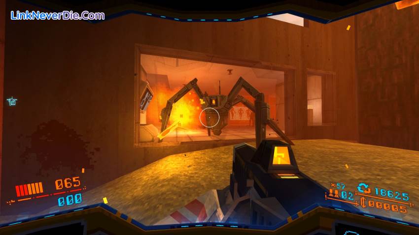 Hình ảnh trong game STRAFE (screenshot)