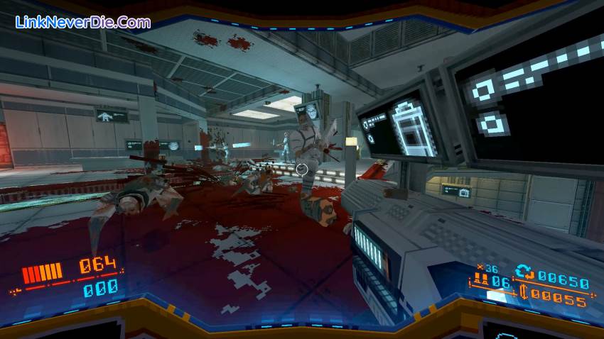 Hình ảnh trong game STRAFE (screenshot)