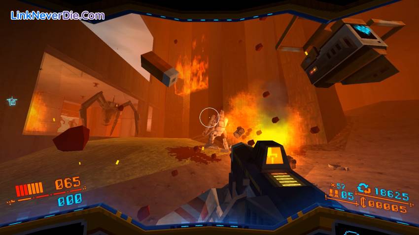 Hình ảnh trong game STRAFE (screenshot)