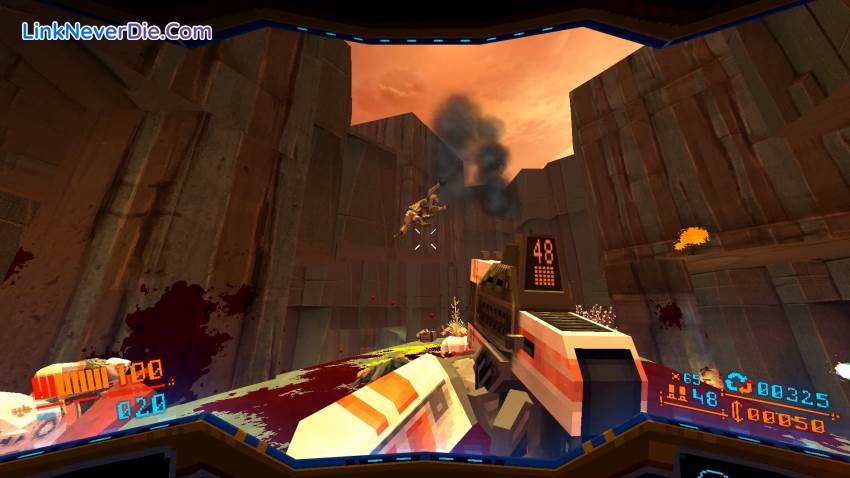 Hình ảnh trong game STRAFE (screenshot)